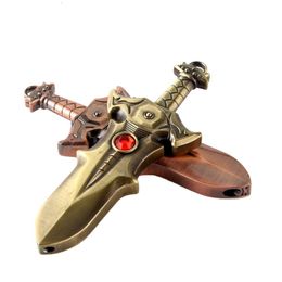 Creative Knife Sword Model Portable Windproof Jet Flame Without Gas Cigarette Lighter