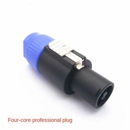 Audio Four-Core Professional Amplifier Plug Nl4fc Speaker Cable Connector Amplifier Ohm Connector