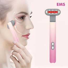 LED Eye Lifting Beauty Device EMS Sonic Vibration Face Eye Tightening Remove Dark Circle Eye Bags Facial Eye Massage Skin Care
