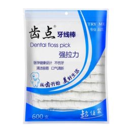 Toothbrush 600pcs Dental Floss Flosser Picks Toothpicks Teeth Stick Interdental Brush Tooth Cleaning Dental Floss Pick Oral Care