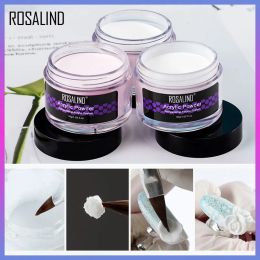 Liquids ROSALIND Acrylic Powder Nail Gel Poly For Nail Art Acrylic Nail Kit Clear Set Glitter Powder Acrylic Nails For All Manicure