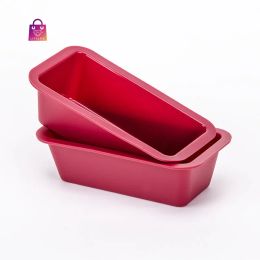 Moulds Silicone Baking Moulds NonStick Rectangle Cake Pans Mini Loaf Pan Easy Release Bread Toast Mould Kitchen Accessories Pastry Tool