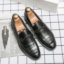 Dress Shoes Wedding Men's Retro Lace Up Oxford Prom Homecoming Social Luxury