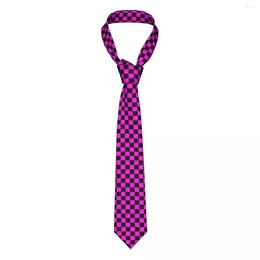 Bow Ties Custom Garry's Mod Missing Textures Pattern Tie For Men Formal Tartan Plaid Silk Party Necktie
