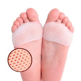 Tool 2pcs Silicone Metatarsal Pads Toe Separator Pain Relief Foot Pads Orthotics Foot Massage Insoles Forefoot Socks Foot Care Tool