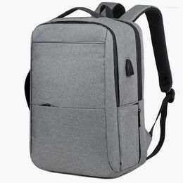 Backpack Men's Large Capacity Oxford Cloth Anti-splash Water Outgoing Leisure Fashion Computer Bag Business Commuting