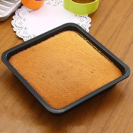 Moulds Carbon Steel Mini Baking Pans Square Cake Pan 9.5x7 8x8 InchPremium NonStick Bakeware Set Kitchen Tools Baking Mold