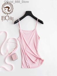 Women's Tanks Camis Singlet Women 100% Silk Camisoles Knit Tanks Suspends With Top Shirt Lady lingerie underwear Wire Summer Shipping Soft d240427