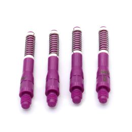 Darts CUESOUL TERO AK7 Dart Shafts Spring Telescopic for Steel & Soft Tip DartsPurple