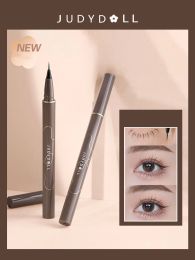 Eyeliner Judydoll New Superfine Liquid Eyeliner Pencil 0.014mm Waterproof 24 Hours Long Lasting Eye Makeup Smooth Eye Liner Pen