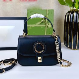 Designer 2024 New Shoulder G bags 10A fashion womens handbags Trip travel Soft Leather Mini Black Metal Lettering Holiday high quality wallets CRD2404272-16