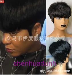 Party Mens wig multicolor mixed batch short straight hair fashion hairstyle Xuchang