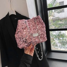 Fashion Sequined Bucket Handbag: Stylish and versatile for women. Crossbody or shoulder, perfect for any occasion. Shop now!