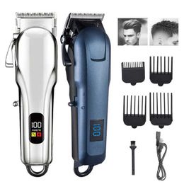 Hair Trimmer Electric hair clipper wireless trimming machine mens professional charging Q240427