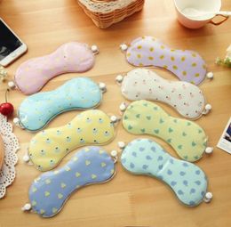 For A Good Sleep Travel Eyeshade And Cute Cartoon Children Ice Compress Eyepatches Fruit Eye Mask Ship in Random7846447