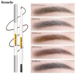 Enhancers Kemelo Eyebrow Pencil Very Fine Waterproof, Sweat Proof Lasting Without Decolorization Makeup Artist Special Root Clear