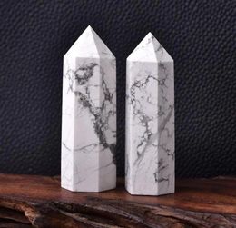 Natural Whiteturquoise Crystal point Arts Quartz Tower Energy Stone Obelisk Wand Charkra Reiki Healing Crystal9029207