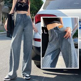 Women's Jeans Wide Leg Baggy Women Streetwear Stylish Pants Ulzzang Fashion Chic Sweatpants BF High Waisted Vintage Y2k Casual