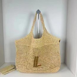 5A high quality Designer Bag Icare Designer tote shopping bags Large Size Famous straw weave Hollow out handbags Icare Large Handbag Gaby Totes Maxi Beach Bags