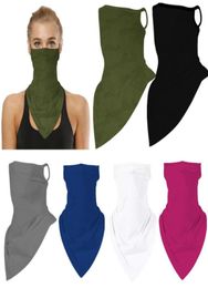 KLV Adults Magic Seamless Neck Gaiter Dustproof Scarf Sunscreen Breathable Bandanas Outdoor Sports Cycling Half Face Cover1361897