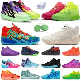 1.0 2.0 3.0 Men Basketball Shoes Designer Sneaker Rick and Morty Spark Toxic Iridescent Whispers Blue Hive Multi-Color Fire Red Man Outdoor Trainers Sports Sneakers 40-46