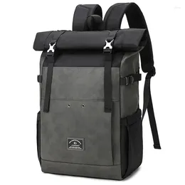 School Bags Large Capacity Rucksack Travel Bag Laptop Backpack Men Back Pack Luggage Shoulder Roll Cover Mochila Bagpack