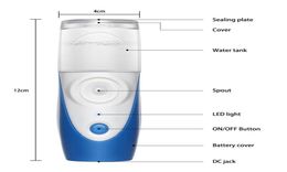 Beauty Star Handhead Mini Ultra Nebulizer Atomizer Inhaler Portable USB Rechargeable Mesh Nebuliser Humidifier Sprayer284S8206665