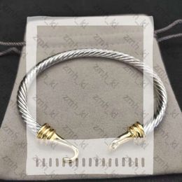 David Yurma Bracelet Luxury Bracelet Cable Bracelets Designer Jewel Women Men Silver Gold Pearl Head X Shaped Cuff Bracelet David Jewels Cable Bracelet 368