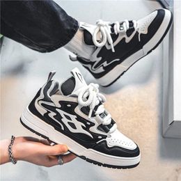 Casual Shoes Trend For Men Street Style Vulcanised Sneakers Fashion Sport Male Punk Platform