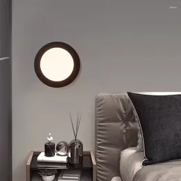 Wall Lamp Modern Round LED Light Home Decor Sconce For Living Room Study Nordic Lighting Fixture