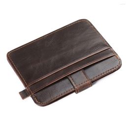 Wallets Carteira Package Masculina Clutch Men Male Hasp Vintage Style Women Small Mini Leather Purse