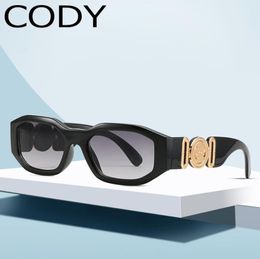 Q4361 Sunglasses Women Design Rectangle Sun Glasses Gradient Grey Lens Men Lady Vintage Glasses UV400 Eyeglasses4244908