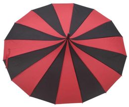 10pcs Princess Sun Umbrella RedBlack Stripe Pagoda Umbrella Wedding Sun Umbrella Parasol Whole Copa De Rebote9069880