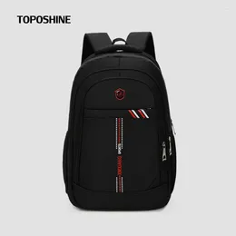 Backpack Letter Printed Men Computer Business Laptop Shoulder Bags Male Travel Leisure Student School Boy