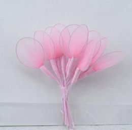 200pcs Artificial Nylon Flower Petal Nylon Stocking Racket DIY Stocking Flower Makeing Material Fake Plant Wedding Decorations8509428
