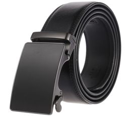 Fashion Belt Real leather black belts for men automatic buckle belts 110130cm strap 165248837