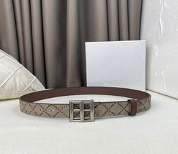 Designer Belt Fashion Cowskin Belts Classic Plaid Letters Design for Man Woman 9 Colour Optional Width 30cm With BOX6168142