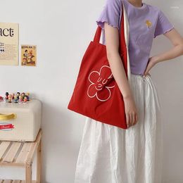 Bag Women Messenger Square College Style Wild Casual Ladies Shoulder Canvas Handbag Student School Shopping