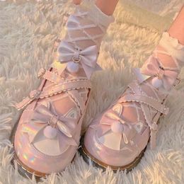 Casual Shoes Feminine Cosplay Student Sweet Girls Female Kawaii Tea Party Cos Japanese Cute Anime Lolita Women Harujuku Jk Uniform Shoe