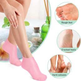 Tool 1Pair Silicone Foot Care Socks Moisturising Gel Heel Socks Cracked Skin Care Protector Dead Skin Remove Foot Pedicure Tools Sock