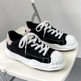 Casual Shoes Men's Sports Brand Design Trendy Student Thick-soled Sneakers Designer Lace-up Outdoor Running