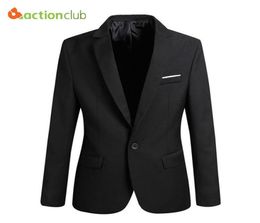 Men Suit Blazer Korean style slim Cardigan Jaqueta Wedding Size S6XL Super Plus Size 6 colors1346429