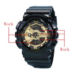 Top High Quality Mens Watches Military All Functional Quartz Movement Watch Waterproof Army Fashion Sport Stopwatch Silicone 4074898