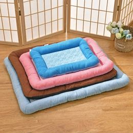 Cooling Mat Cat Sleeping Biteresistant Pet Summer Kennel Cold Dog Supplies 240424