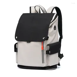 Backpack Men Large Fashion Student Man School Bag Travel Backpacks Oxford Cloth Male Laptop Rucksack 2024 Sport Bagpack