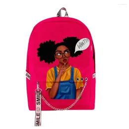 Backpack Cartoon Novelty Cool School Bags Unisex Africa Girls Travel 3D Print Oxford Waterproof Notebook Shoulder Backpacks