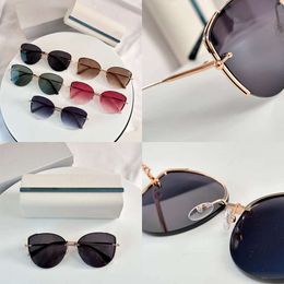 Occhiali da sole Designer Fashion for Women's Men Glasses Beach Street Sunnies con cassetta regalo di qualità originale