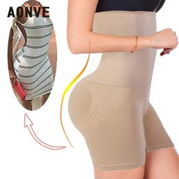 Women's Shapers Aonve Belly Slimming Shaper High Waist Shapewear Modelling Strap Panties Women BuLifter Plus Size Female Under2638