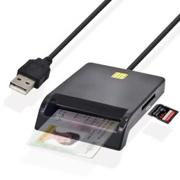 new X01 USB Smart Card Reader For Bank Card IC/ID EMV card Reader High Quality for Windows 7 8 10 Linux OS USB-CCID ISO 7816 high quality