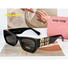 Sunglasses for Woman Designer Mui Mui Sunglasses Designer High Quality 2024 Womens Summer Classic Rectangle Sunglasses for Women Fashion Brand M Letter Glasses 672